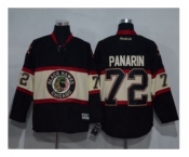 Men's Chicago Blackhawks #72 Artemi Panarin Black New Third Stitched NHL Jersey