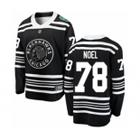 Men's Chicago Blackhawks #78 Nathan Noel Black 2019 Winter Classic Fanatics Branded Breakaway NHL Jersey