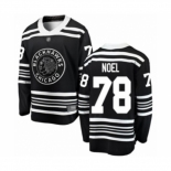 Men's Chicago Blackhawks #78 Nathan Noel Black Alternate Fanatics Branded Breakaway Hockey Jersey