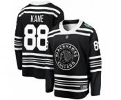 Men's Chicago Blackhawks #88 Patrick Kane Black 2019 Winter Classic Fanatics Branded Breakaway NHL Jersey