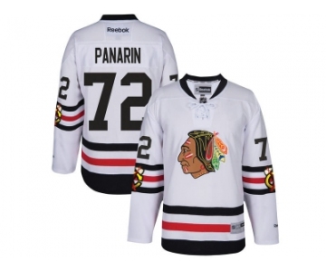 Men's Reebok Chicago Blackhawks #72 Artemi Panarin 2017 Winter Classic White Stitched NHL Jersey