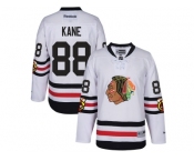 Men's Reebok Chicago Blackhawks #88 Patrick Kane 2017 Winter Classic White Stitched NHL Jersey