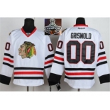 NHL Chicago Blackhawks #00 Griswold white 2015 Stanley Cup Champions jerseys