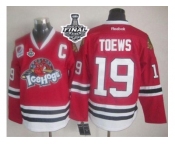 NHL Chicago Blackhawks #19 Jonathan Toews Red Ice Hogs 2015 Stanley Cup Stitched Jerseys