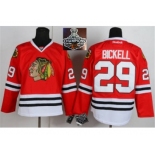 NHL Chicago Blackhawks #29 Bickell Red 2015 Stanley Cup Champions jerseys