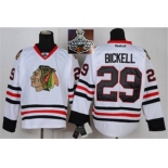 NHL Chicago Blackhawks #29 Bickell White 2015 Stanley Cup Champions jerseys