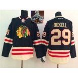 NHL Chicago Blackhawks #29 Bryan Bickell 2015 Winter Classic Black 2015 Stanley Cup Champions jerseys