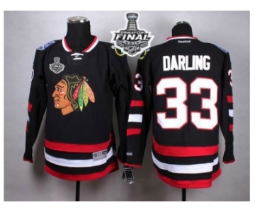 NHL Chicago Blackhawks #33 Scott Darling Black 2015 Stanley Cup Stitched Jerseys