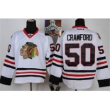 NHL Chicago Blackhawks #50 Crawford White 2015 Stanley Cup Champions jerseys