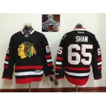 NHL Chicago Blackhawks #65 Andrew Shaw Black 2015 Stanley Cup Champions jerseys