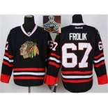 NHL Chicago Blackhawks #67 frolik Black 2015 Stanley Cup Champions jerseys