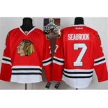 NHL Chicago Blackhawks #7 Chelios Red 2015 Stanley Cup Champions jerseys