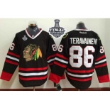 NHL Chicago Blackhawks #86 Teuvo Teravainen Black 2015 Stanley Cup Stitched Jerseys