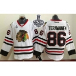 NHL Chicago Blackhawks #86 Teuvo Teravainen white 2015 Stanley Cup Stitched Jerseys