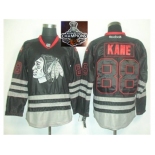 NHL Chicago Blackhawks #88 PATRICK KANE Black Ice 2015 Stanley Cup Champions jerseys