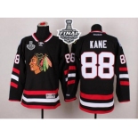 NHL Chicago Blackhawks #88 Patrick Kane Black 2014 Stadium Series 2015 Stanley Cup Stitched Jerseys