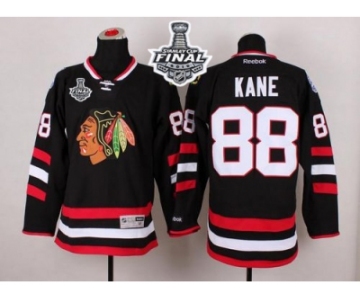 NHL Chicago Blackhawks #88 Patrick Kane Black 2014 Stadium Series 2015 Stanley Cup Stitched Jerseys