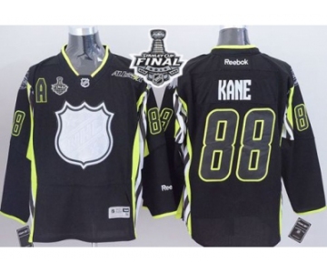 NHL Chicago Blackhawks #88 Patrick Kane Black 2015 All Star 2015 Stanley Cup Stitched Jerseys