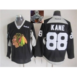 NHL Chicago Blackhawks #88 Patrick Kane Black Practice 2015 Stanley Cup Champions jerseys