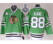 NHL Chicago Blackhawks #88 Patrick Kane Green 2015 Stanley Cup Stitched Jerseys