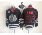 NHL Chicago Blackhawks #88 Patrick Kane New Black Ice 2015 Stanley Cup Stitched Jerseys