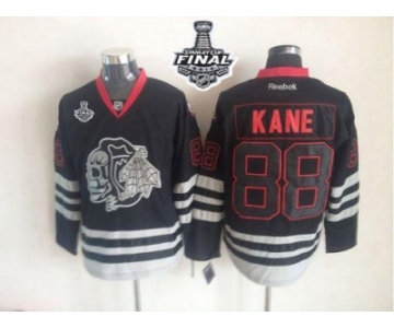 NHL Chicago Blackhawks #88 Patrick Kane New Black Ice 2015 Stanley Cup Stitched Jerseys