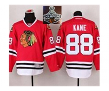 NHL Chicago Blackhawks #88 Patrick Kane Red 2015 Stanley Cup Champions jerseys