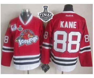 NHL Chicago Blackhawks #88 Patrick Kane Red Ice Hogs 2015 Stanley Cup Stitched Jerseys