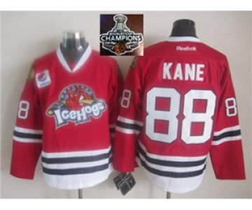 NHL Chicago Blackhawks #88 Patrick Kane Red Icehogs 2015 Stanley Cup Champions jerseys