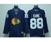 NHL Chicago Blackhawks #88 Patrick Kane blue Jerseys(Denim)