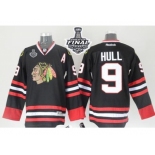 NHL Chicago Blackhawks #9 Bobby Hull Black 2015 Stanley Cup Stitched Jerseys