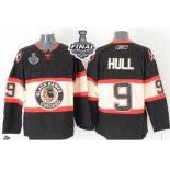 NHL Chicago Blackhawks #9 Bobby Hull Black New Third 2015 Stanley Cup Stitched Jerseys