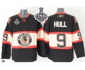 NHL Chicago Blackhawks #9 Bobby Hull Black New Third 2015 Stanley Cup Stitched Jerseys