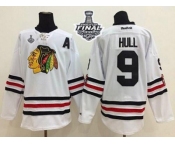 NHL Chicago Blackhawks #9 Bobby Hull White 2015 Winter Classic 2015 Stanley Cup Stitched Jerseys