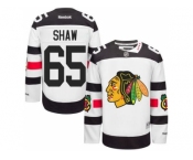 NHL Jersey Chicago Blackhawks #65 Andrew Shaw White 2016 Stadium Series Stitched