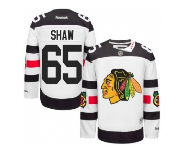 NHL Jersey Chicago Blackhawks #65 Andrew Shaw White 2016 Stadium Series Stitched