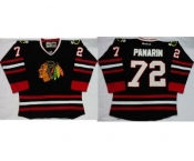 NHL Jersey Chicago Blackhawks #72 Artemi Panarin Black Stitched