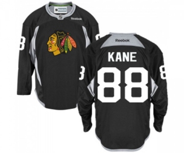 Reebok Chicago Blackhawks #88 Patrick Kane Authentic Black Practice NHL Jersey