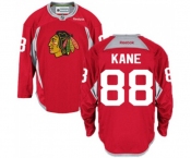 Reebok Chicago Blackhawks #88 Patrick Kane Authentic Red Practice NHL Jersey