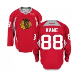 Reebok Chicago Blackhawks #88 Patrick Kane Premier Red Practice NHL Jersey