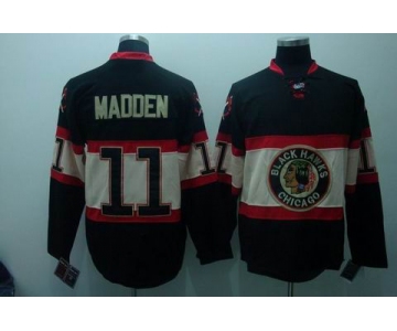 nhl chicago blackhawks #11 madden black(third edition)