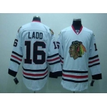 nhl chicago blackhawks #16 ladd white