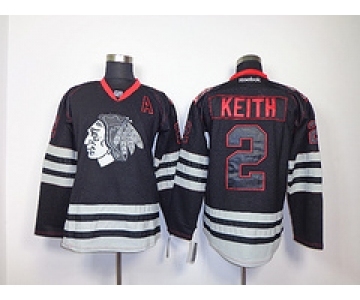 nhl chicago blackhawks #2 keith black[2013 new patch A]