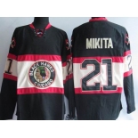 nhl chicago blackhawks #21 mikita black(third edition)