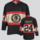 nhl chicago blackhawks #24 havlat black(third edition)