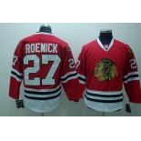 nhl chicago blackhawks #27 roenick red