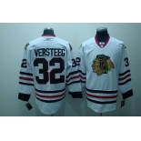 nhl chicago blackhawks #32 versteeg white