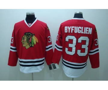 nhl chicago blackhawks #33 byfuglien red