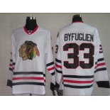 nhl chicago blackhawks #33 byfuglien white