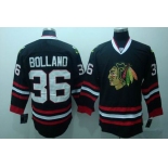 nhl chicago blackhawks #36 bolland black